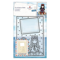 Prägeschablone DOCRAFTS Santoro Gorjuss Fische 15 x 21 cm