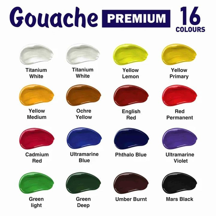 Premium ART Komposit Gouache-Farbset — Bild 8