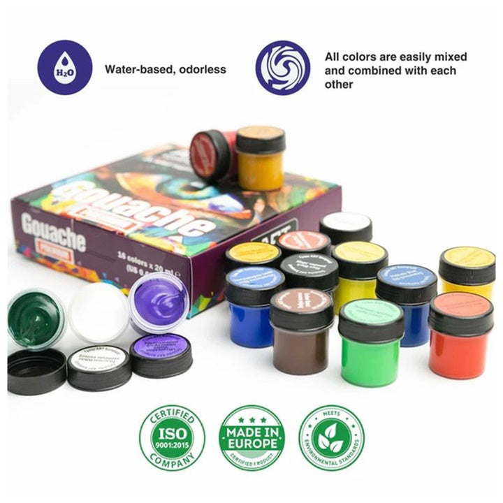 Premium ART Komposit Gouache-Farbset — Bild 9