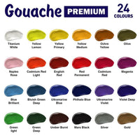 Premium ART Komposit Gouache-Farbset — Bild 8