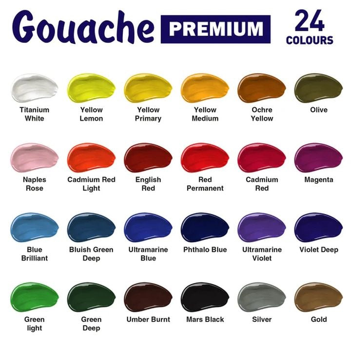 Premium ART Komposit Gouache-Farbset — Bild 8