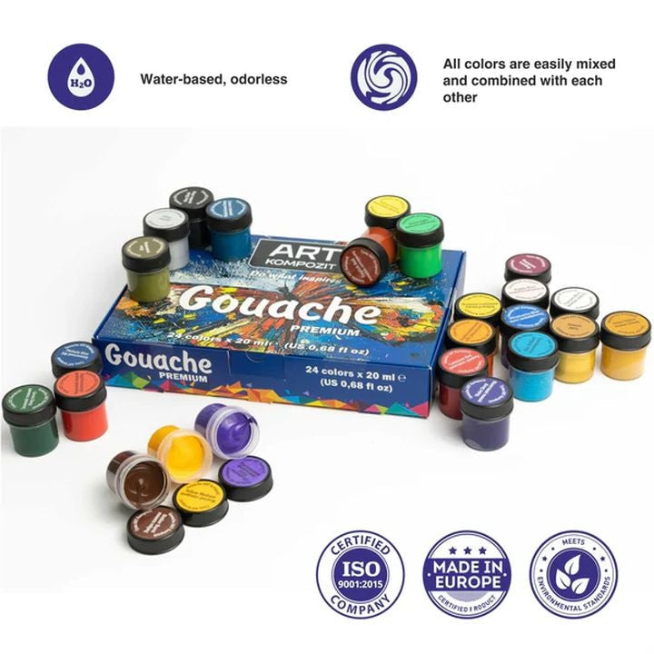 Premium ART Komposit Gouache-Farbset — Bild 9