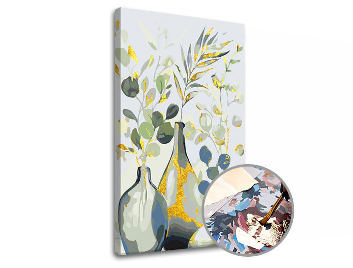Premium Gold Malen nach Zahlen - Piece of Nature — Bild 2