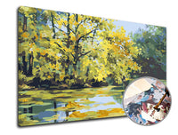 Premium Gold Malen nach Zahlen - See — Bild 2