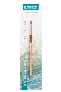 PRINCETON Neptune runder Reise-Aquarellpinsel Synthetik-Fehhaar – 4