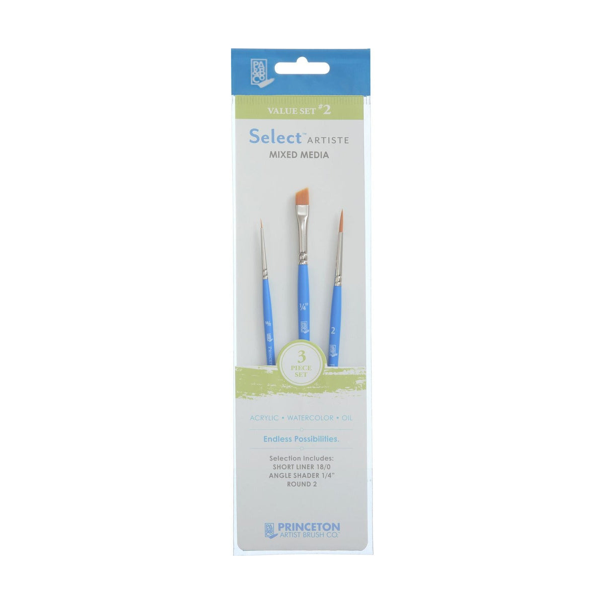 PRINCETON Select Universal-Pinselset - 3-teilig