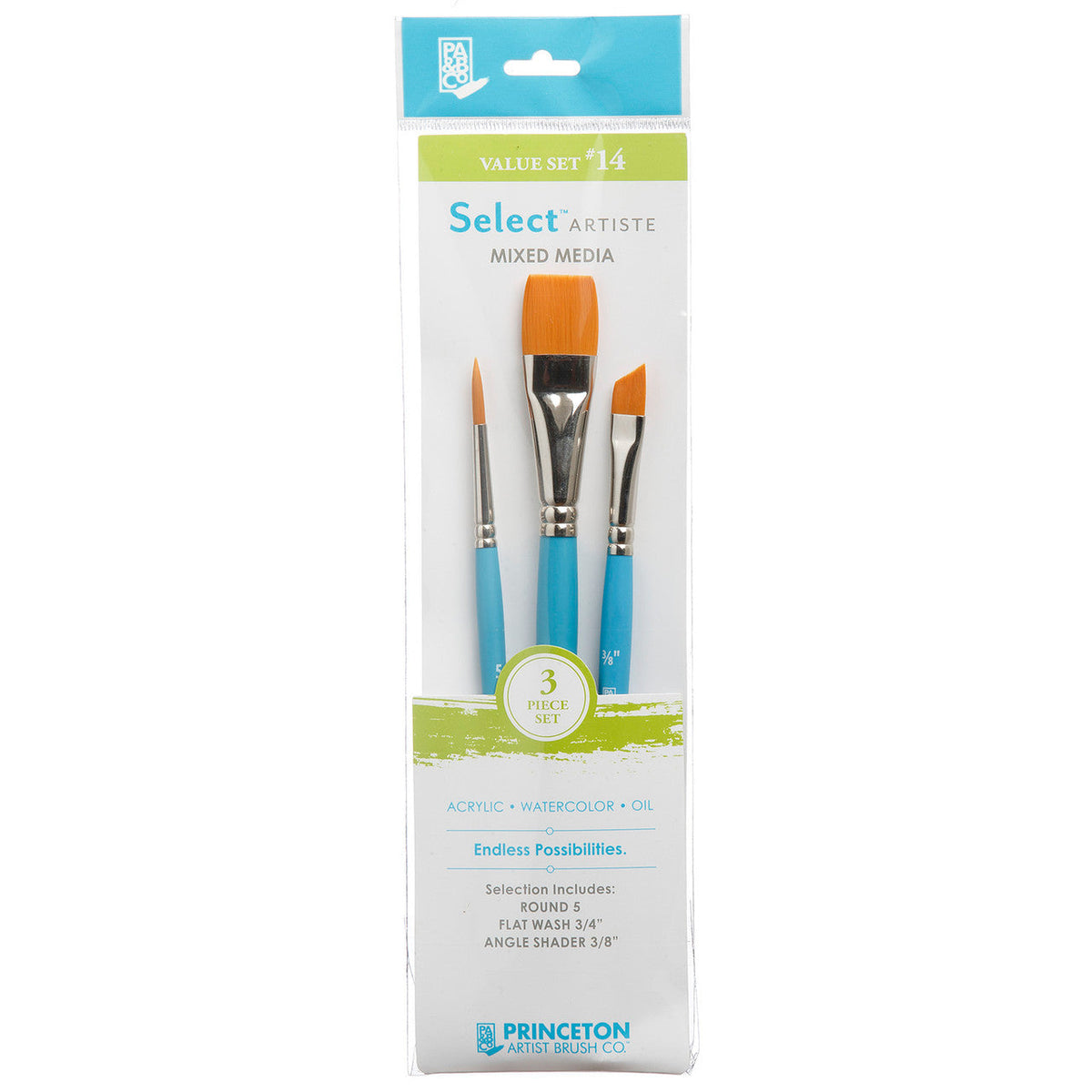 PRINCETON Select Universal-Pinselset Synthetik - 3–6-teilig