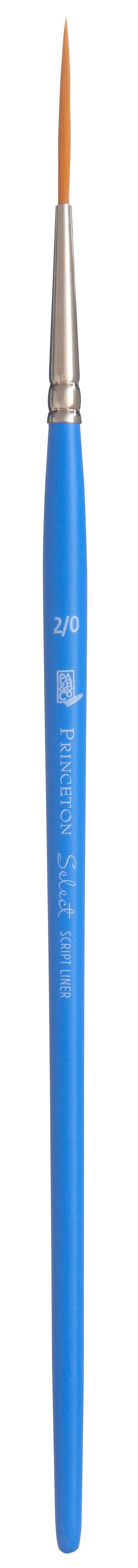 Universalpinsel PRINCETON Select Script Liner mit kurzem Stiel – 2/0