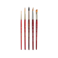 Princeton Watercolor Floral Pinselset, 5-tlg.