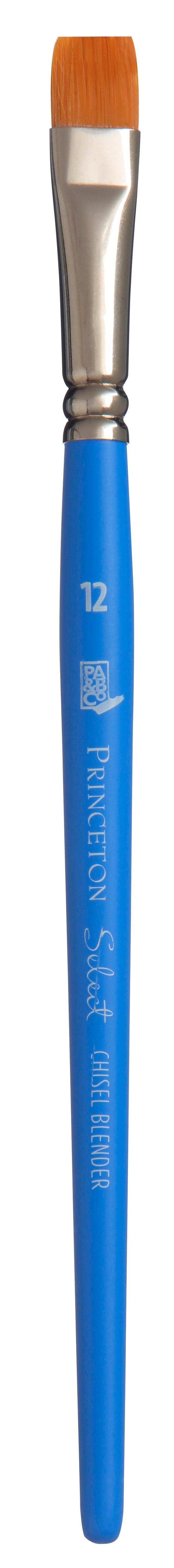 Flachpinsel PRINCETON Select Chisel Blender mit kurzem Stiel – 12