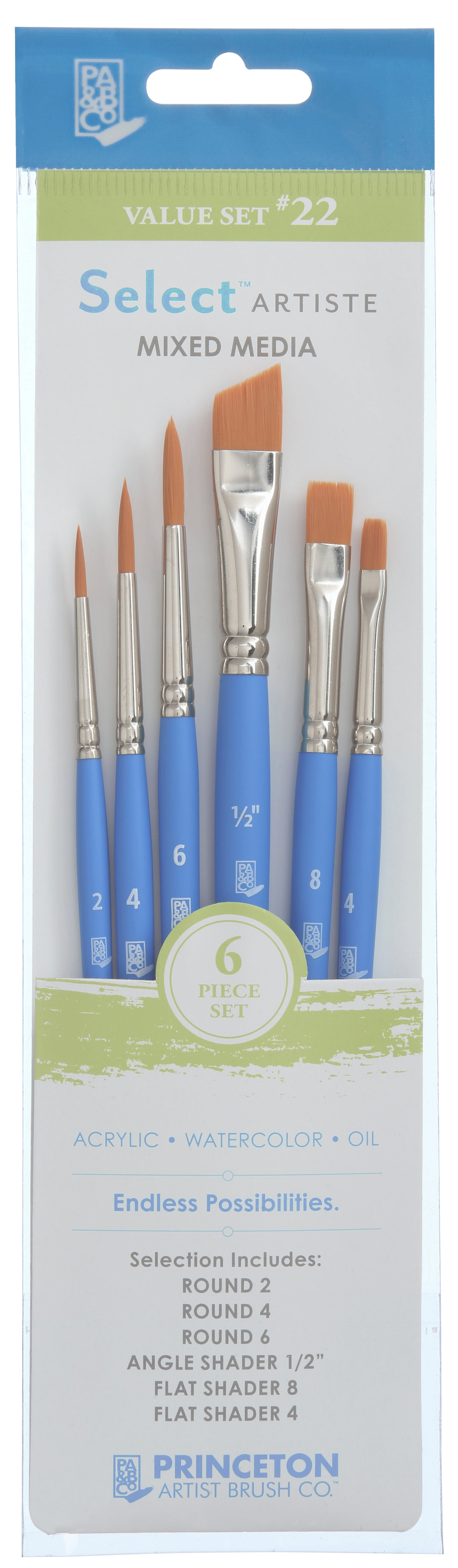 Universal-Pinselset PRINCETON Select – 6-tlg.
