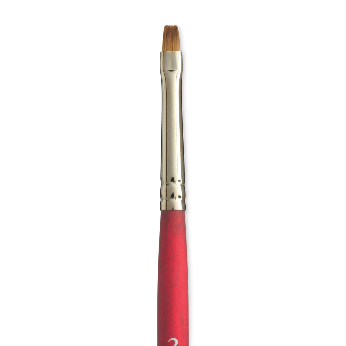 PRINCETON Velvetouch universeller Pinsel Chisel Blender mit kurzem Stiel