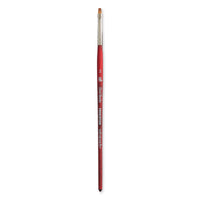 PRINCETON Velvetouch universeller Pinsel Chisel Blender mit kurzem Stiel