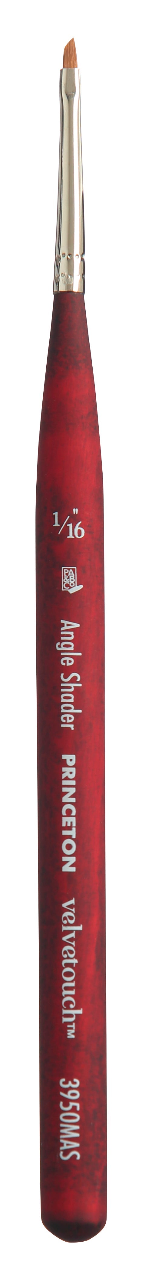 Schrägpinsel PRINCETON Velvetouch Angle Shader mini 2 mm