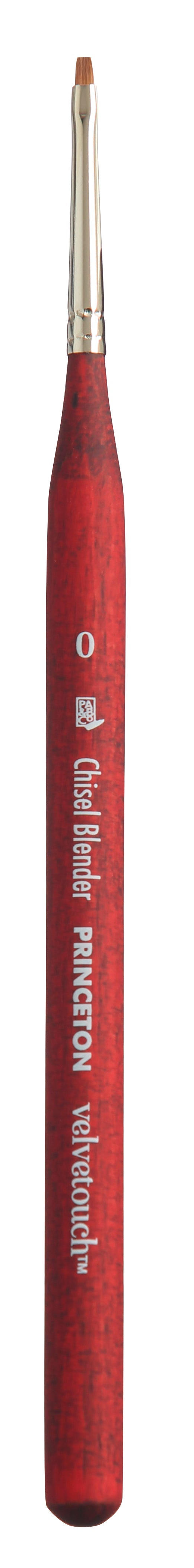PRINCETON Velvetouch Universalpinsel Chisel Blender Größe 0