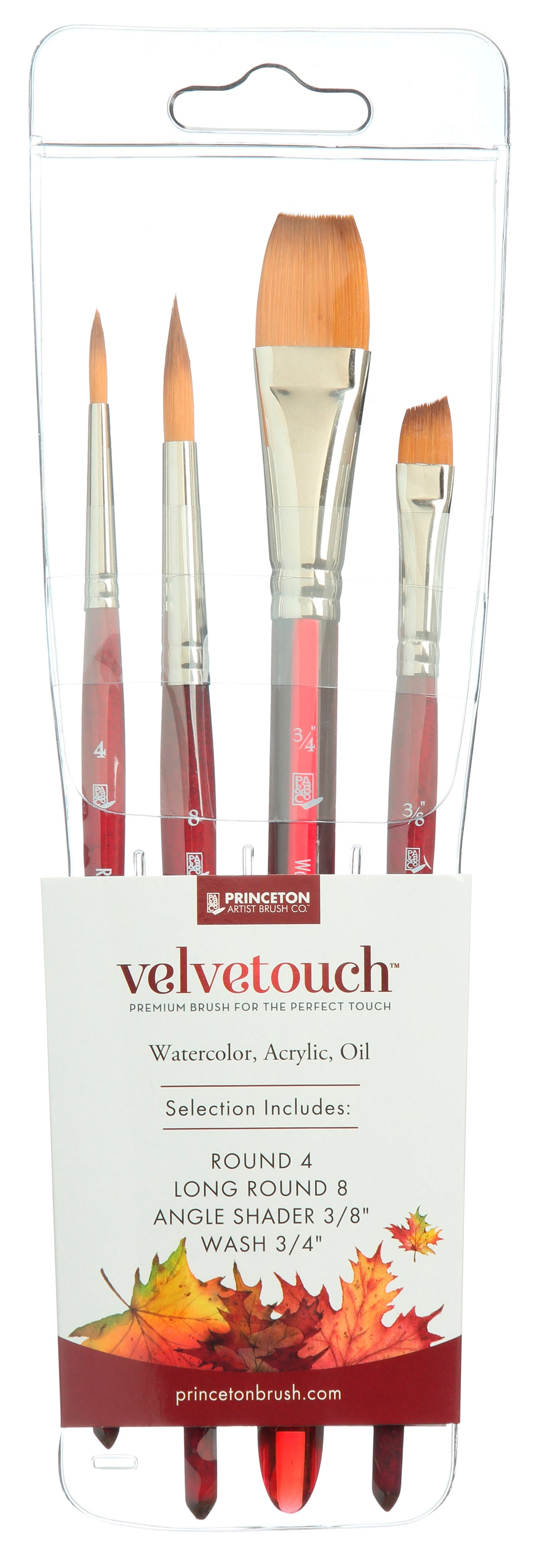 Universal-Pinselset PRINCETON Velvetouch – 4-tlg.
