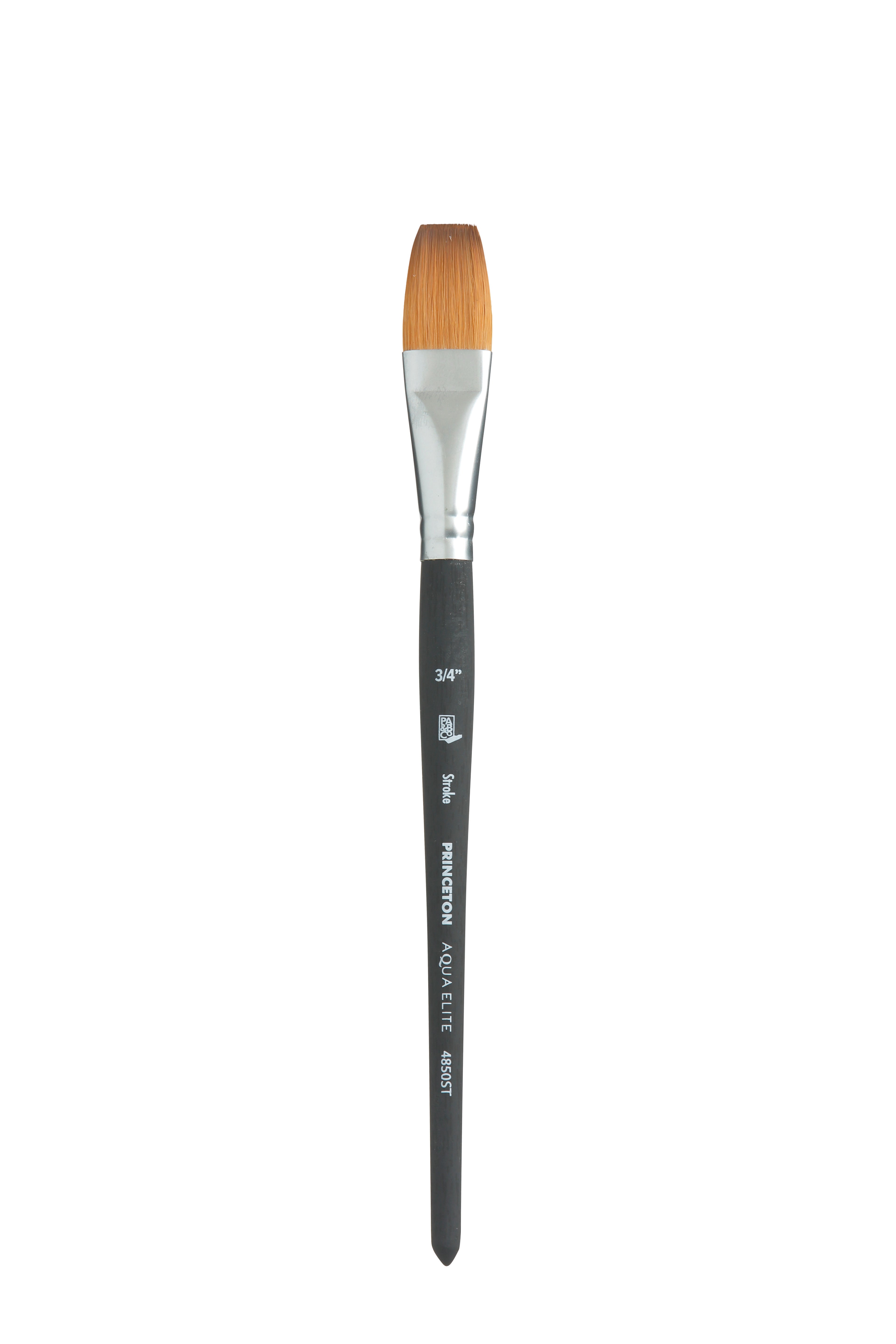 Flachpinsel für Aquarell PRINCETON Aqua Elite synthetischer Kolinsky Stroke
