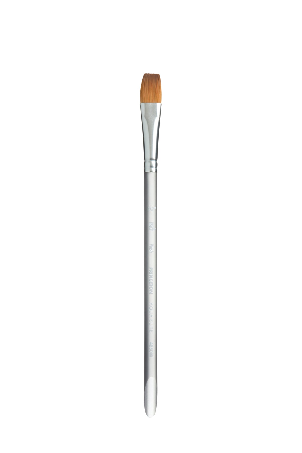 Flacher Aquarellpinsel PRINCETON Aqua Elite Wash mit kurzem Stiel