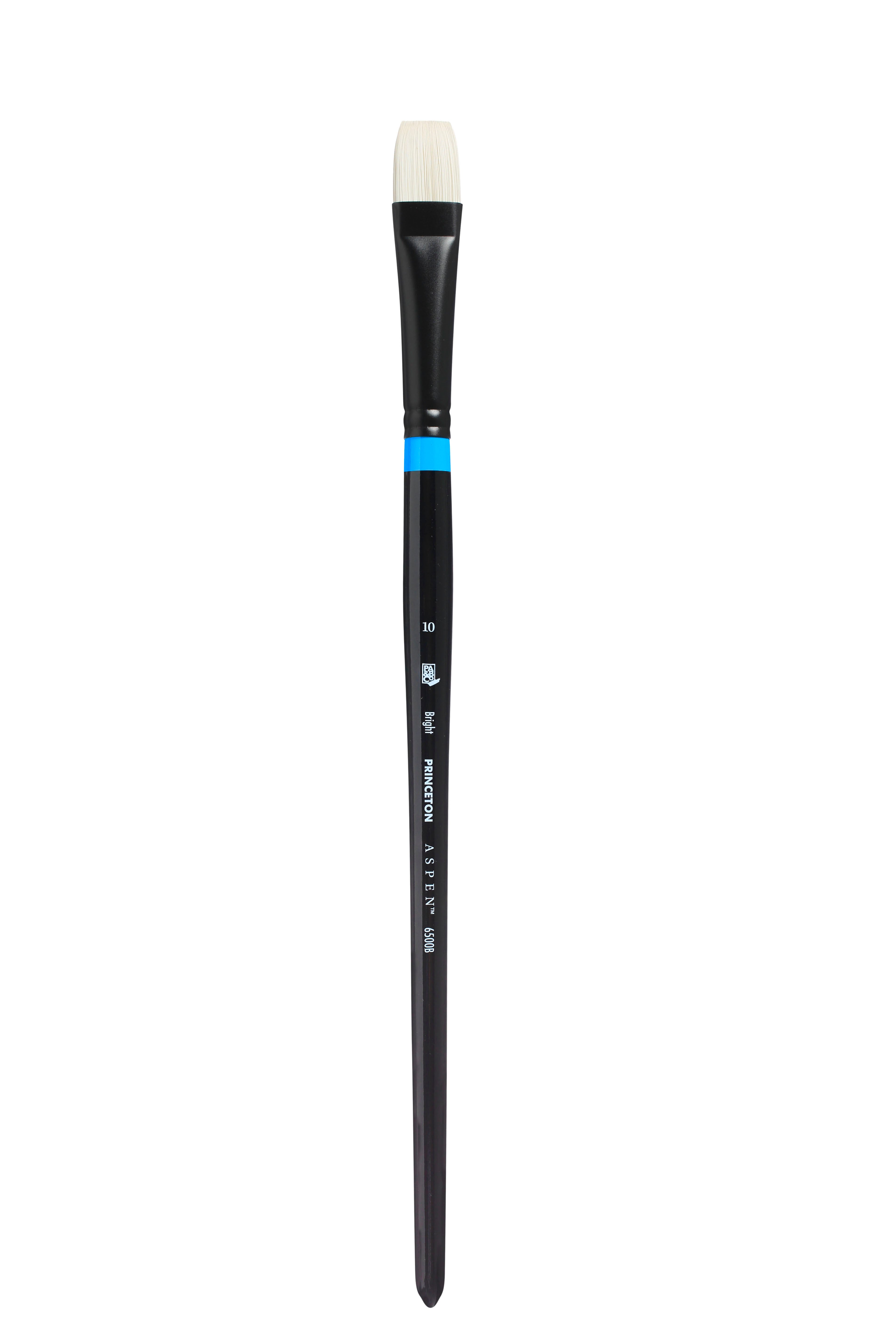 PRINCETON Aspen Bright Pinsel mit Synthetikborsten und langem Stiel – 10