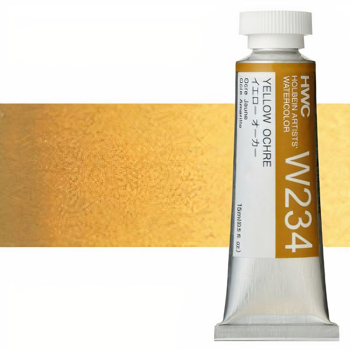 Profesionalne akvarel boje Holbein Artists 15 ml | žute nijanse — slika 10