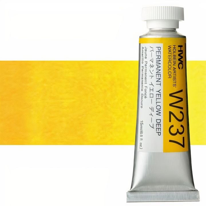 Profesionalne akvarel boje Holbein Artists 15 ml | žute nijanse — slika 13