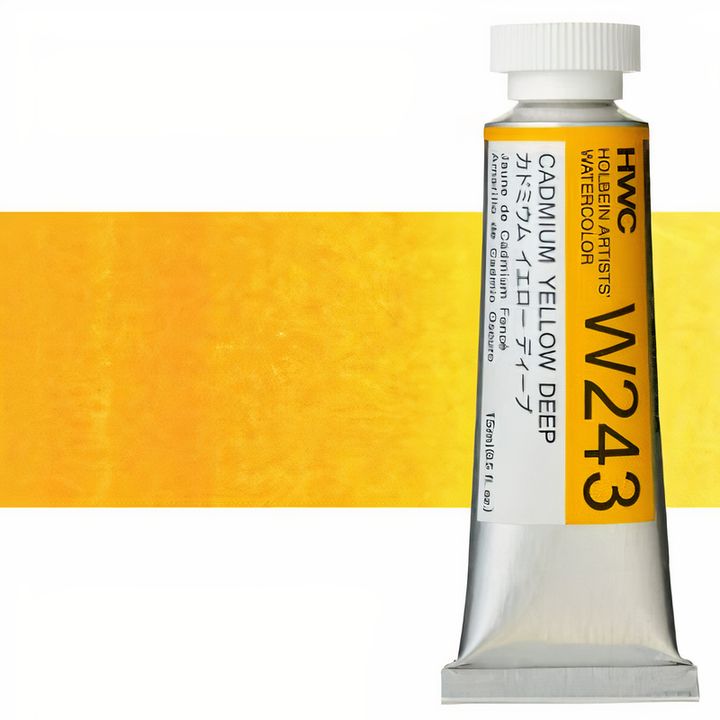 Profesionalne akvarel boje Holbein Artists 15 ml | žute nijanse — slika 19