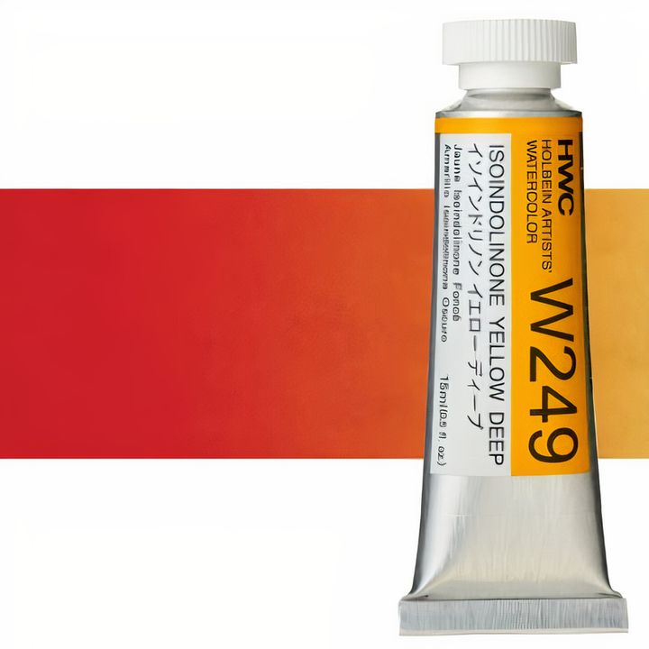 Profesionalne akvarel boje Holbein Artists 15 ml | žute nijanse — slika 23