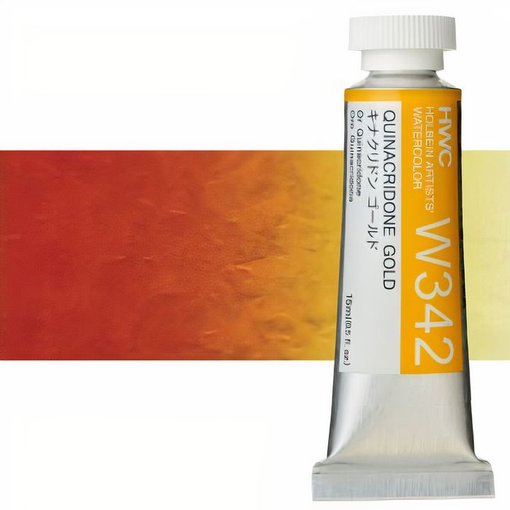 Profesionalne akvarel boje Holbein Artists 15 ml | žute nijanse — slika 26