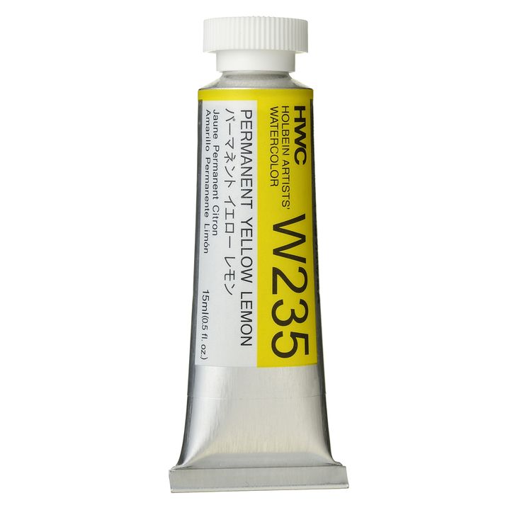 Profesionalne akvarel boje Holbein Artists 15 ml | žute nijanse — slika 4