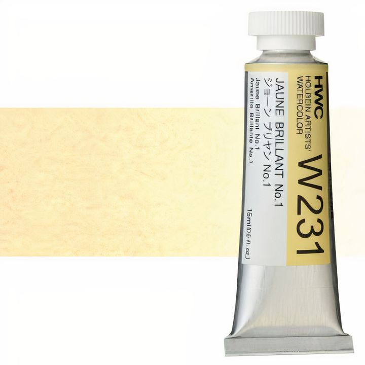 Profesionalne akvarel boje Holbein Artists 15 ml | žute nijanse — slika 7