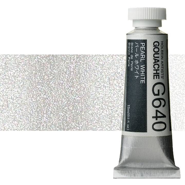 Profesionalne gvaš boje Holbein Artists 15 ml | metalik nijanse — slika 2