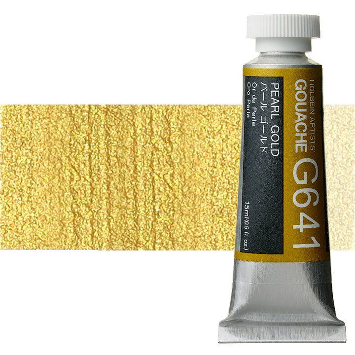 Profesionalne gvaš boje Holbein Artists 15 ml | metalik nijanse — slika 3