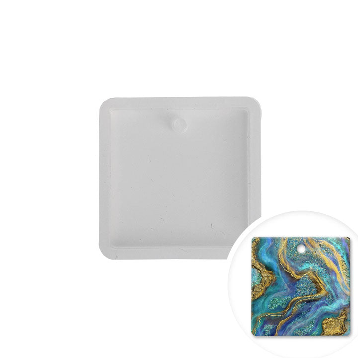 Professionelle Pentart Silikonform – Anhänger | verschiedene Formen — Bild 1