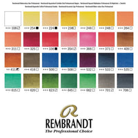 Professioneller Holzkoffer für Aquarellfarben Rembrandt 28 Töpfe und Zubehör — Bild 7