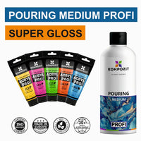 Professionelles Pouring Medium PROFI von KOMPOZIT | verschiedene Größen — Bild 6
