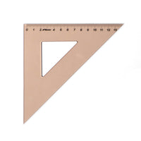 Profi-Dreikant-Lineal LENIAR 45° / 21 cm — Bild 1