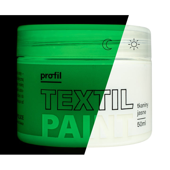 Profil Glow-in-the-Dark Textilfarbe — Bild 1