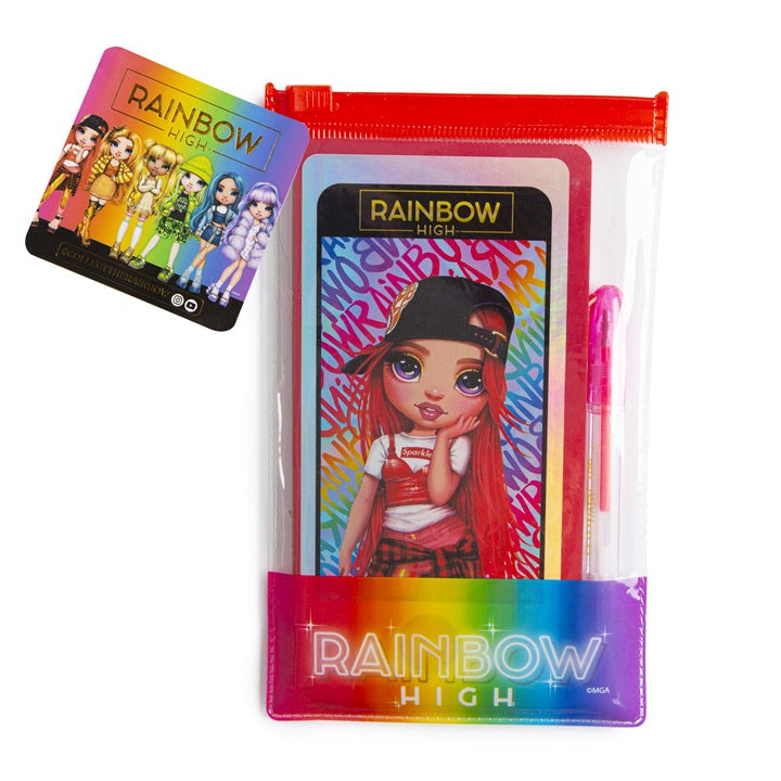 RAINBOW HIGH Notizbuch in Telefonform mit Stift — Bild 7
