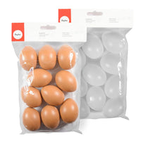 Rayher Kunststoff-Eier 6 cm, 10 Stück | verschiedene Farben — Bild 1