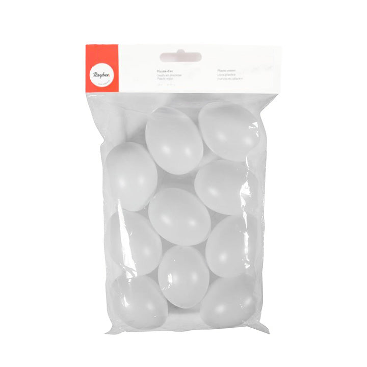 Rayher Kunststoff-Eier 6 cm, 10 Stück | verschiedene Farben — Bild 3