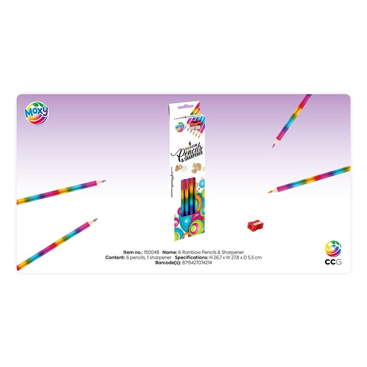 Regenbogen Buntstifte Set — Bild 1