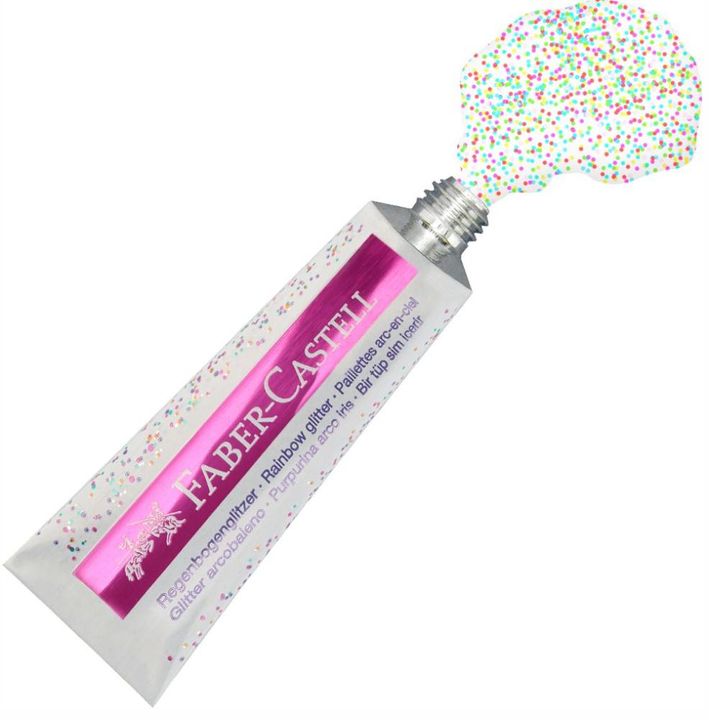 Regenbogen-Glitter für Aquarellfarben 2 x 12ml — Bild 4