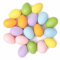 Regenbogenfarbene Plastik-Eier — Bild 1