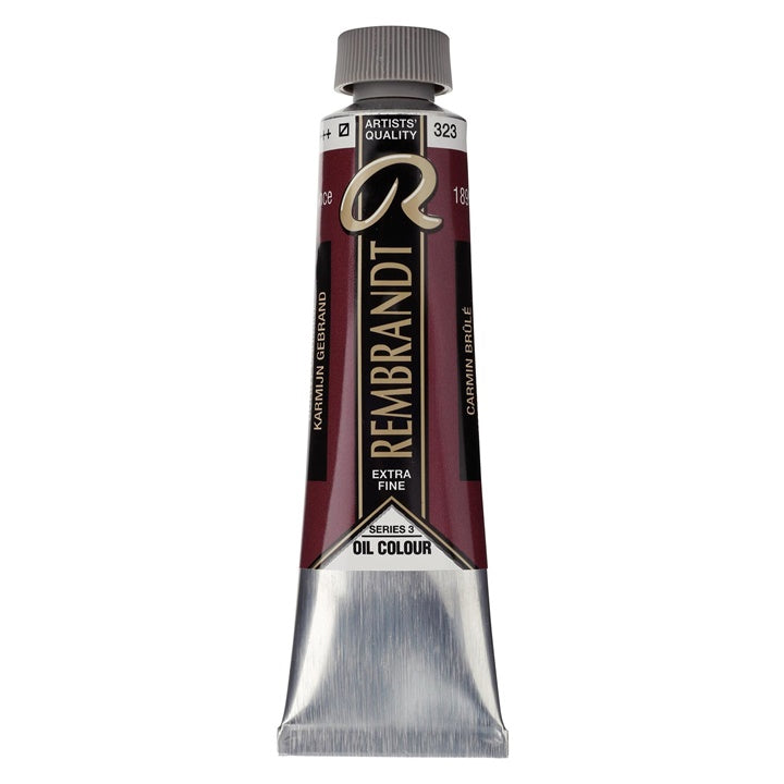 Rembrandt Ölfarbe 40 ml in Nahaufnahme mit brillantem Farbton.