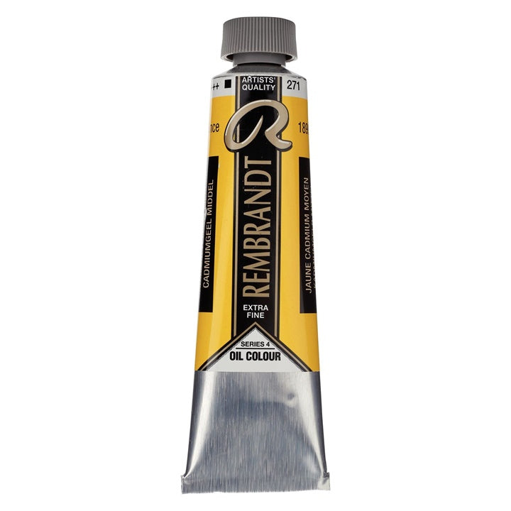 Rembrandt Ölfarbe 40 ml mit höchster Lichtechtheit und intensiver Pigmentkonzentration.