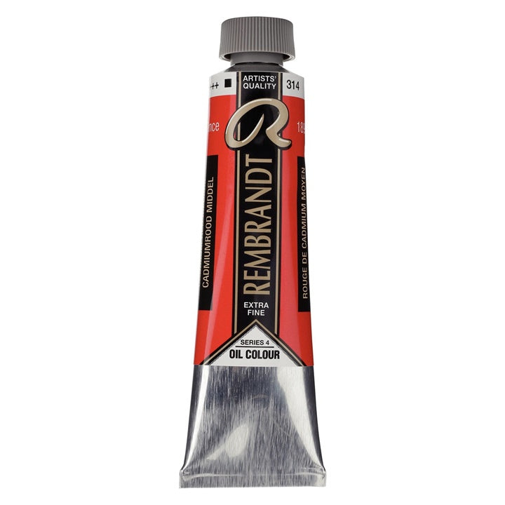 Rembrandt Ölfarbe 40 ml – Kadmiumrot Mittel