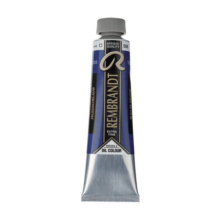 Rembrandt Ölfarbe 40 ml in Nahaufnahme mit brillantem Farbton.