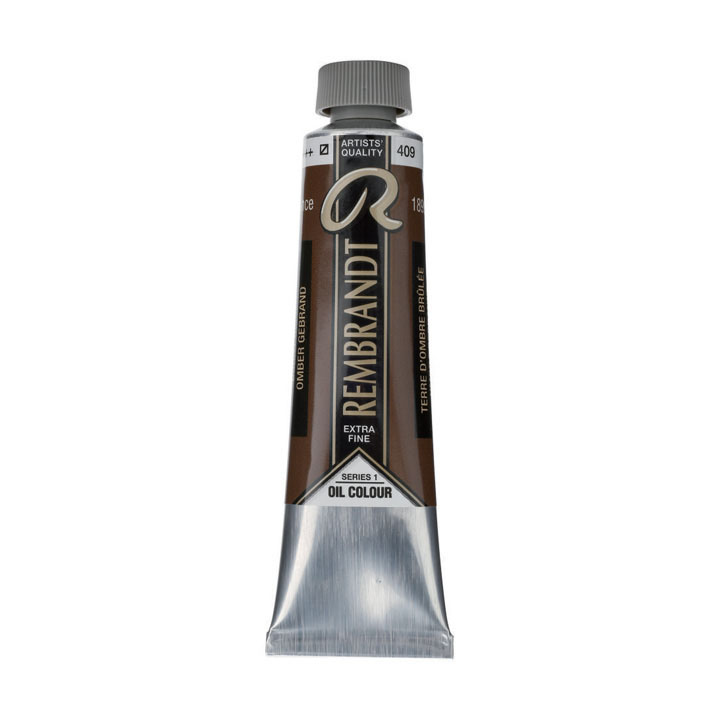 Rembrandt Ölfarbe 40 ml mit höchster Lichtechtheit und intensiver Pigmentkonzentration.