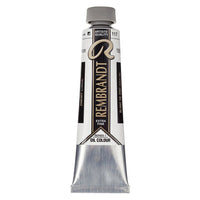 Sortiment der Rembrandt Ölfarben in verschiedenen Farbtönen und 40 ml Gebinden.