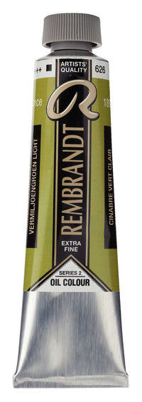 Rembrandt Ölfarbe 40 ml – Cinnabar Green Light